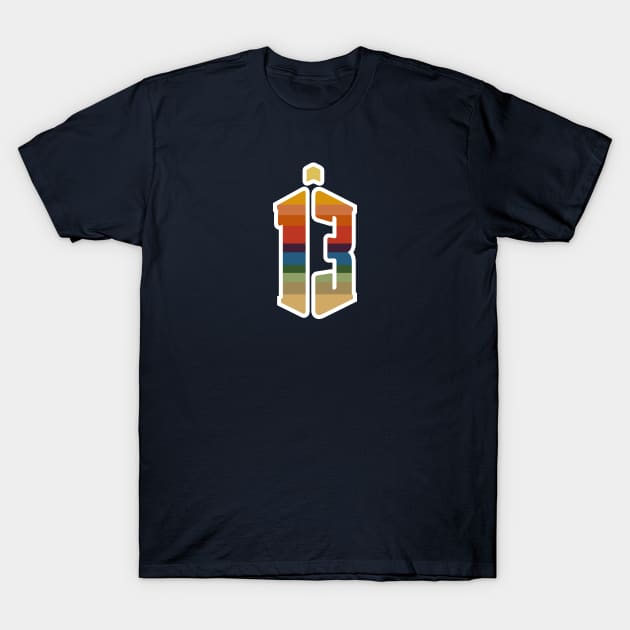 Doctor Who - Thirteen T-Shirt by Mousekidoodle